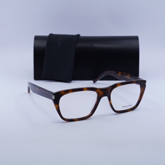 Final Price! Saint Laurent SL598OPT 003 Havana Eyeglasses 56mm - Picture 1 of 10